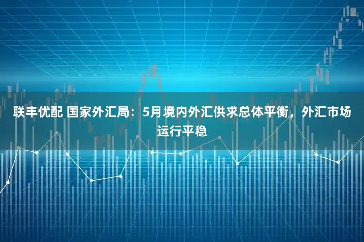 联丰优配 国家外汇局：5月境内外汇供求总体平衡，外汇市场运行平稳